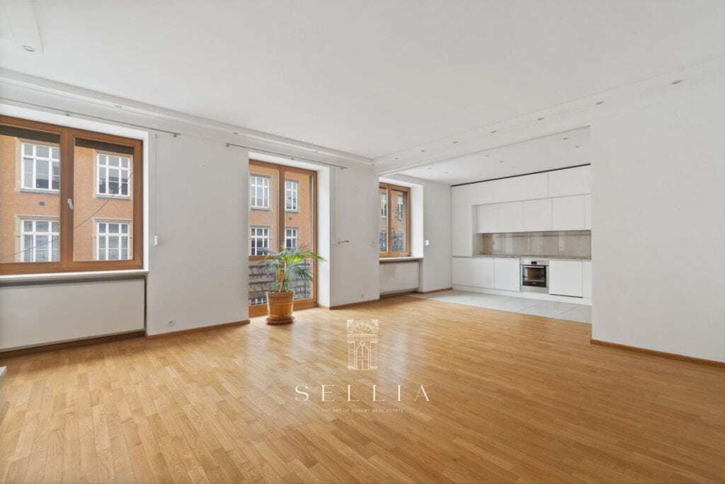 Przestronne mieszkanie na Powiślu przy BUW