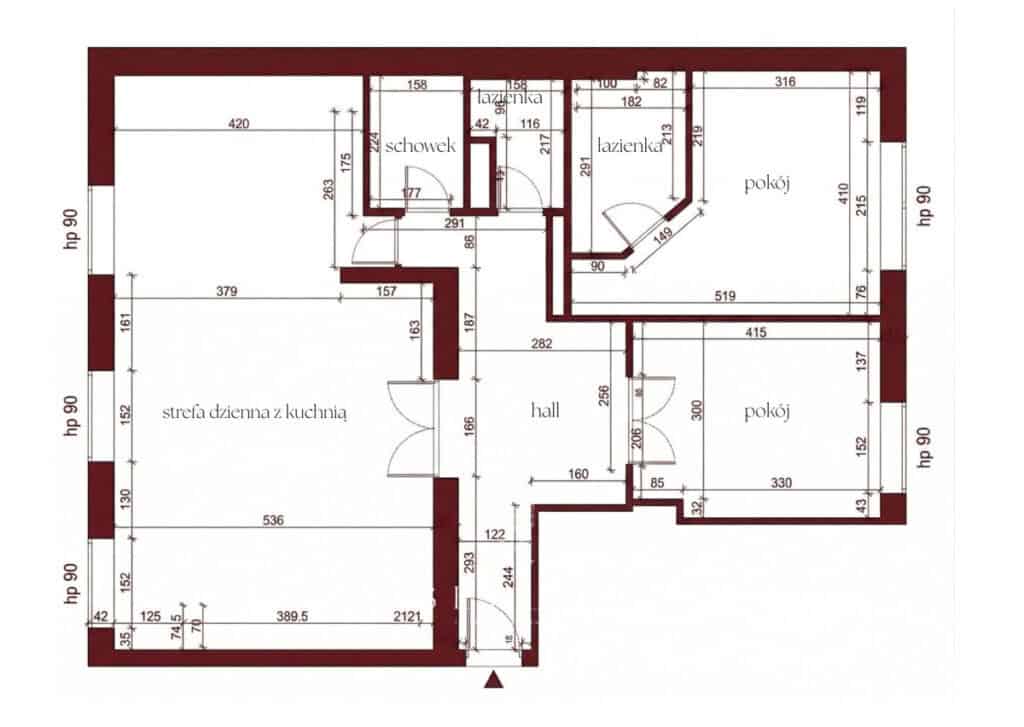 Przestronne mieszkanie na Powiślu z widokiem na BUW, z funkcjonalnym układem i dużymi pokojami. Idea.