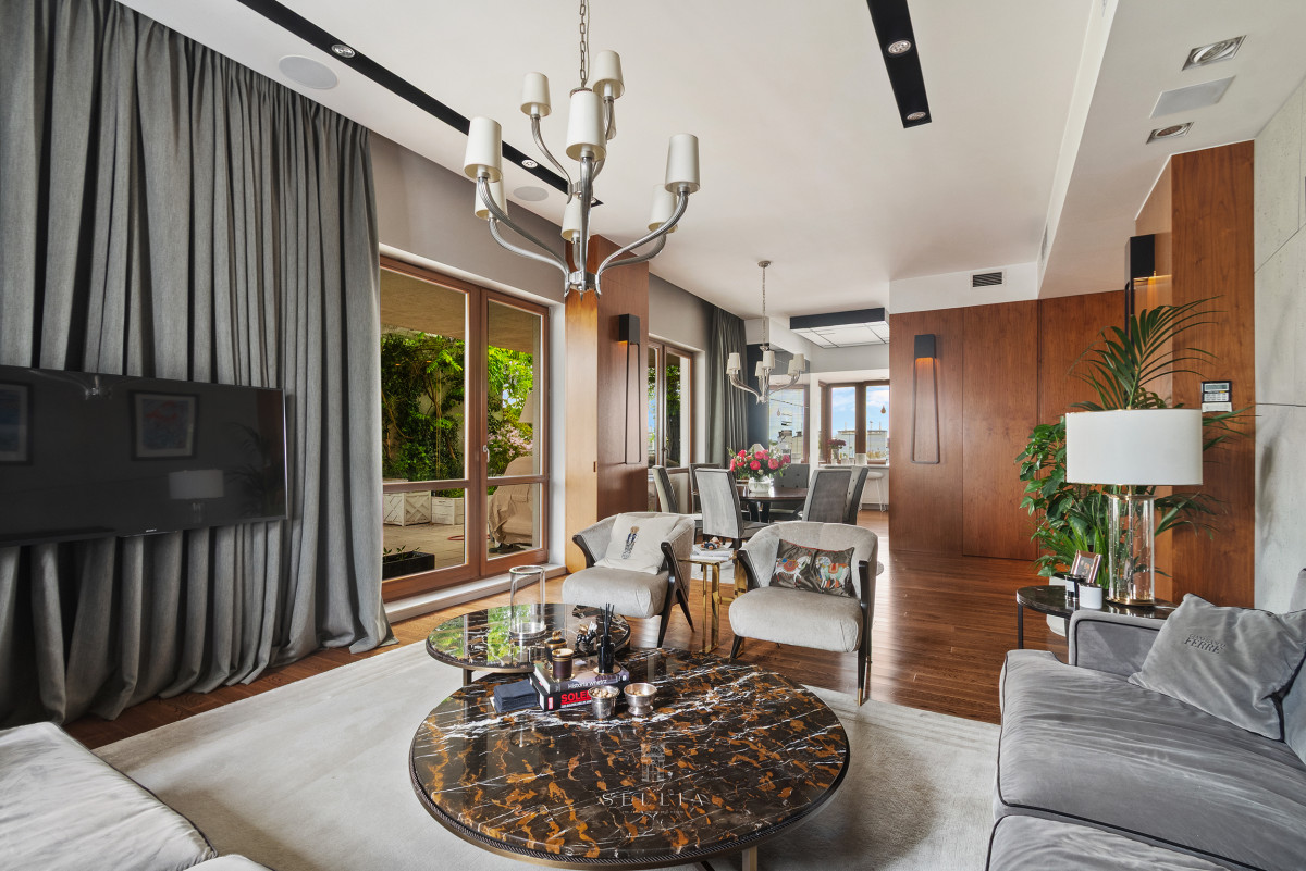 Ekskluzywny Penthouse | 3 Tarasy | Wilanów